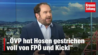 „ÖVP hat Hosen gestrichen voll von FPÖ und Kickl“ | krone.tv NACHGEFRAGT