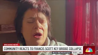 ‘Like an old friend': Baltimore residents stunned by loss of Key Bridge | NBC4 Washington
