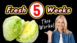 How to Keep Lettuce Fresh: This Pro HACK You Can't Ignore!** 🥬