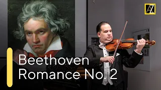Бетховен - Романс для Скрипки №2 в Фа Мажор - Антал Залай 🎵 Классическаямузыка