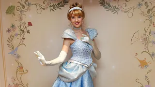 A Disney Royal Encounter with Cinderella in NEW Dress at Disneyland Hotel - Disneyland Paris 2024