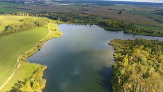 #Полетаем - 1. Съемка с квадрокоптера. Осенняя Беларусь. Полеты над водой