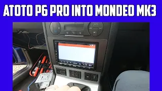 Atoto A6 Pro Media System Install Into A Ford Mondeo Mk3