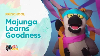 MAJUNGA LEARNS GOODNESS - PRESCHOOL LESSON | Kids on the Move