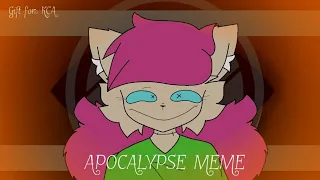 [KITTYDOLL] Apocalypse Meme // flipaclip // Flash warning // (Gift for @Kittychannelafnan ) [LOOP]