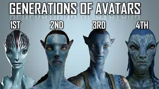 All 5 Generations of Avatars in Pandora Explained