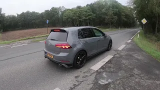 VW GOLF GTI TCR STAGE 2 TUNED on AUTOBAHN & ROAD