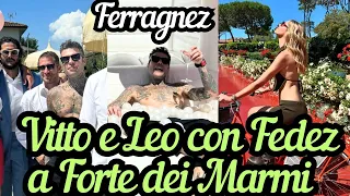 FERRAGNEZ: A Forte dei Marmi spuntano Vittoria e Leone (e ovviamente c'è anche Chiara Ferragni) ❤️