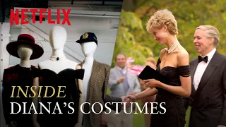 An Inside Look At Diana's Fashion | The Crown | Netflix