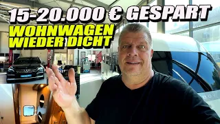 Ich habe mindestens 15.000 Euro eingespart, weil ich den Hobby Wohnwagen selbst repariert habe!