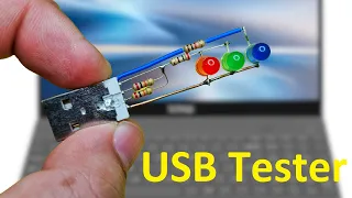 How to Make a USB Tester  ?