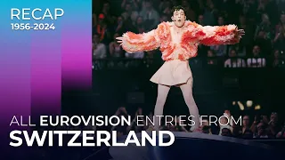 Switzerland in Eurovision (1956-2024) | RECAP