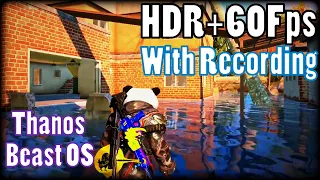 Pubg Mobile HDR Gameplay on Thanos Beast OS (Constant 60fps)