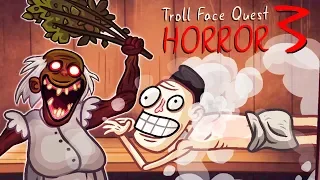 GIVE IT TO THE PARK! Steam room with GRANNY in the Fun game Troll Face Quest Horror 3