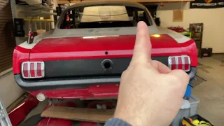 1966 Mustang Fastback welding...WISH ME LUCK!
