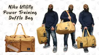 What Fits Inside: Nike Utility Power Training Duffle Bag | Packing & Review 🛄