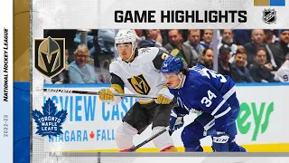 Golden Knights @ Maple Leafs 11/8 | NHL Highlights 2022