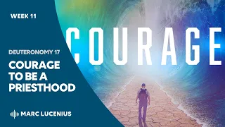 Courage to lead (Week 11)