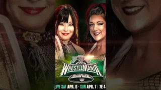 Bayley vs IYO Sky For Smackdown Women's Championship at Wrestlemania 40 🔥🔥