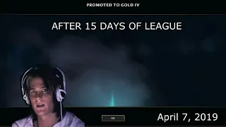 6k Dota player plays league for 60 days