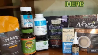 #iherb 🌲ПЕРВАЯ ЗИМНЯЯ ПОСЫЛОЧКА