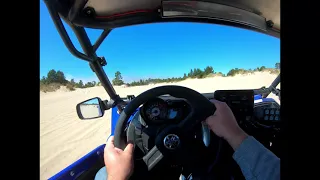 Driving a Turbo YXZ at Riley Ranch!