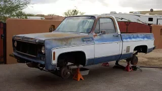 1979 Chevrolet Cheyenne Super 10 350 Restoration Project