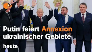 heute 19:00 Uhr vom 30.09.2022 Annexion, Gaspreisdeckel, Brasilien (українською)