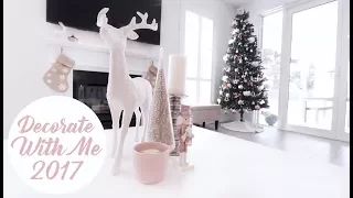 DECORATE WITH ME - CHRISTMAS 2017 - CRYSTAL CONTE