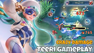 Teeri Dragon Lane Pro Gameplay | Mega Kill With This Insane Damage | Arena of Valor Liên Quân mobile