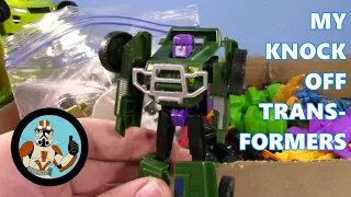 Which Transformers Bootlegs will I KEEP? Transforming robot knock-off clearout!