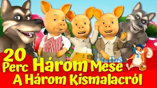 🔴 A Három Kismalac és a Nagy Gonosz Farkas 🔴🐷🐺I A Három Legszebb Farkasos Mese I Nati Mesék