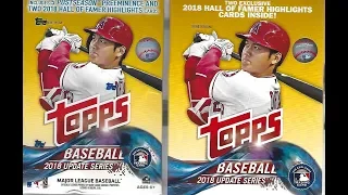 2018 Topps Update Baseball Blaster & Hanger Box Break