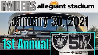 Las Vegas Raiders Allegiant Stadium Update 01 30 2021