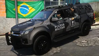 BATALHÃO DE CHOQUE CONFRONTO com FACCIONADOS - PMGO | GTA 5 POLICIAL