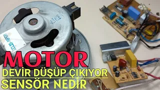 Elektrikli Süpürge MOTOR PTC Sensör Control ve Kart Arızası Nedir