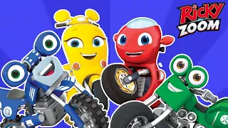 🌟 Best Moments! 🌟 Ricky Zoom ⚡Cartoons for Kids | Ultimate Rescue Motorbikes for Kids