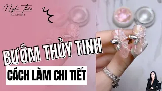 Bướm nail pha lê, bướm nail thuỷ tinh