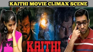 Kaithi Movie Climax Scene Reaction | Emotional Climax | Karthi | Lokesh | Cine Entertainment