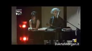 Morgan e Jessica Mazzoli - Bonnie and Clyde live @ "Se stasera sono qui" (La7) (05/09/2012)