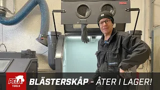 Blästerskåp - tillbaka i lager!