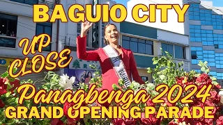 Panagbenga 2024 | Baguio City's Flower Festival Grand Opening Parade UP-CLOSE   #panagbenga2024