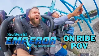 Emperor On Ride POV SeaWorld San Diego