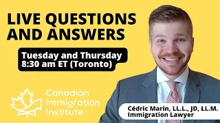 Immigrate to Canada - LIVE questions and answers with a lawyer