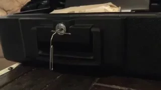 How to break into a Sentry Safe with a paper clip