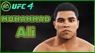 How to Create Muhammad Ali (CAF Formula) !! Create a Fighter - EA Sports UFC 4