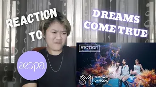 THE DUALITY IN THE CONCEPT ARE *CHEF'S KISS* | aespa (에스파) - 'Dreams Come True' M/V REACTION