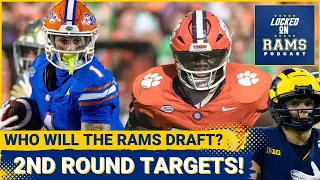 Rams 2nd Round Draft Targets! Rams OTAs Begin, New Puka, Jared Goff Talks to Lions, & More