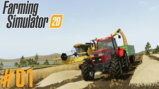 #1 Primeira colheita - Farming Simulator 20