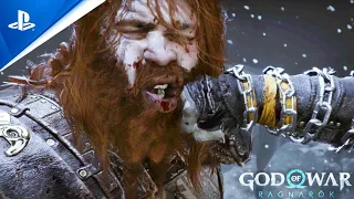 КРАТОС против ТОРА 👉 «NG+» 💥 God of War: Ragnarok 🏆 БЕЗ УРОНА (Бог Войны vs. Бога Грома) [4K]